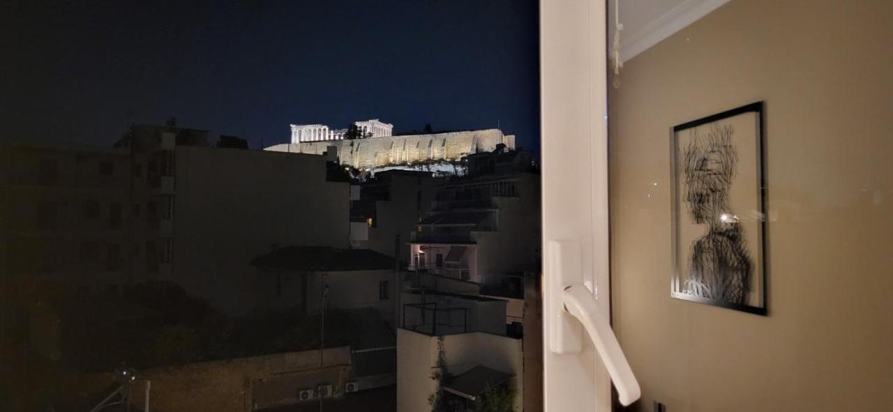 Ferienwohnung Lview Acropolis Athen Exterior foto
