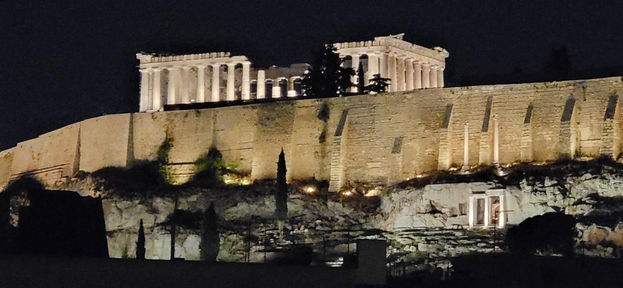 Ferienwohnung Lview Acropolis Athen Exterior foto